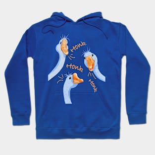 Funny Geese Gang - Honk Honk Honk Hoodie